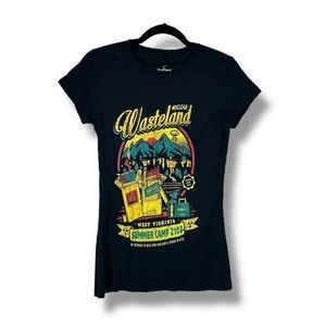 Teefury Retro Style Camp Allover Graphic Slim Fit Tshirt Size Large - “Cathy”